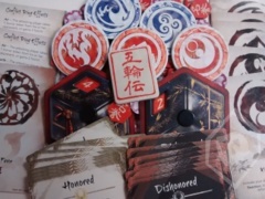 L5R Core Set Tokens, Dials, and Related Cards (Bundle)